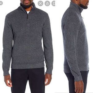 NWT Ted Baker Men’s XL knit half-zip sweater